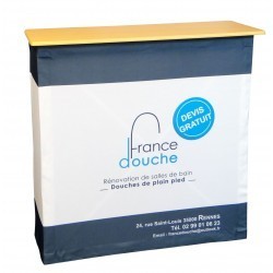 Comptoir d'accueil publicitaire