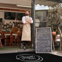 Tapis d'entrée extérieur personnalisable Nylon