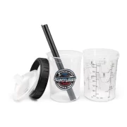 Kit 50 Godets Interchangeables + Couvercles + Plugs – Système Mélange & Pulvérisation Peinture Auto
