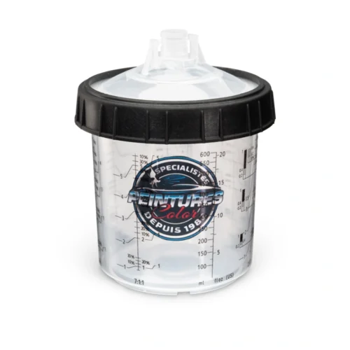 Kit 50 Godets Interchangeables + Couvercles + Plugs – Système Mélange & Pulvérisation Peinture Auto