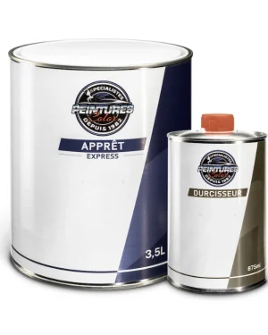 Kit Apprêt Acrylique HS Express 4:1 – Noir ou Blanc + Catalyseur – Carrosserie Auto