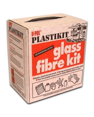 UPOL Plastikit Kit de Réparation Professionnel Résine et Fibre de Verre